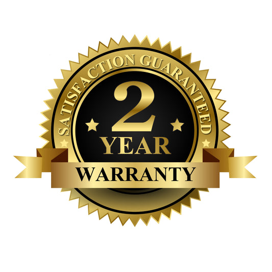 2-Year Unlimited Warranty